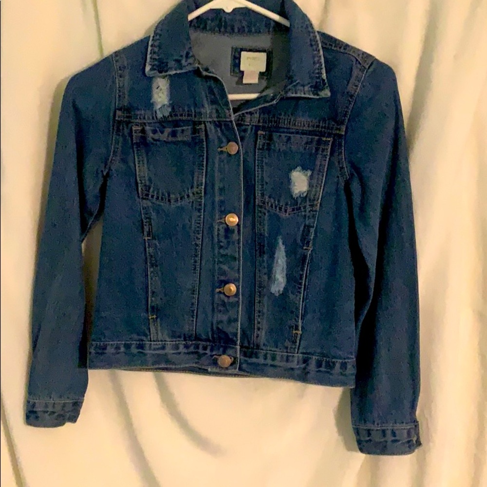 Jean jacket from forever 21💕